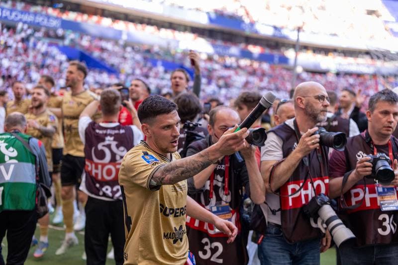 Football. STS Puchar Polski. Gornik Zabrze - Rakow Czestochowa. 02.05.2026