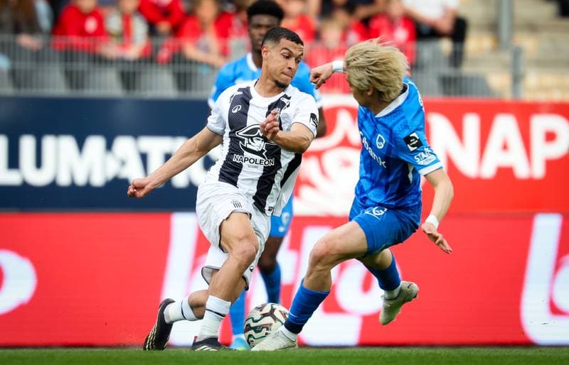 Football. Jupiler Pro League. Sporting Charleroi - KRC Genk. 02.05.2026