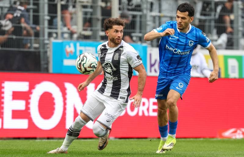 Football. Jupiler Pro League. Sporting Charleroi - KRC Genk. 02.05.2026
