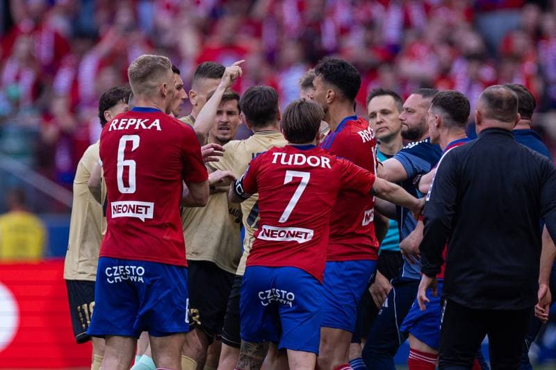 Football. STS Puchar Polski. Gornik Zabrze - Rakow Czestochowa. 02.05.2026