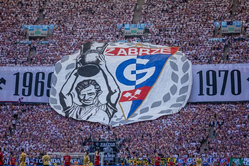 Football. STS Puchar Polski. Gornik Zabrze - Rakow Czestochowa. 02.05.2026
