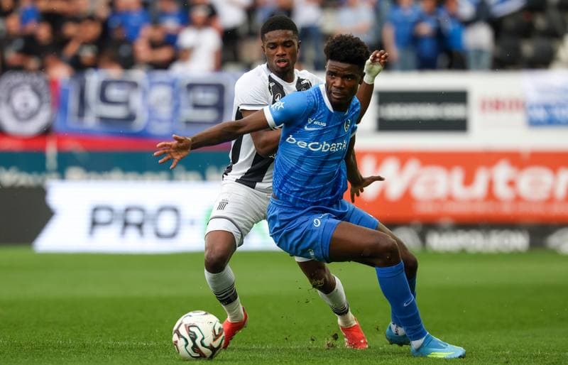 Football. Jupiler Pro League. Sporting Charleroi - KRC Genk. 02.05.2026