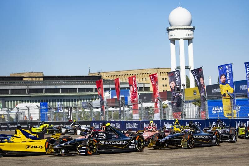 Motorsport. Formula E. Berlin ePrix. 02.05.2026