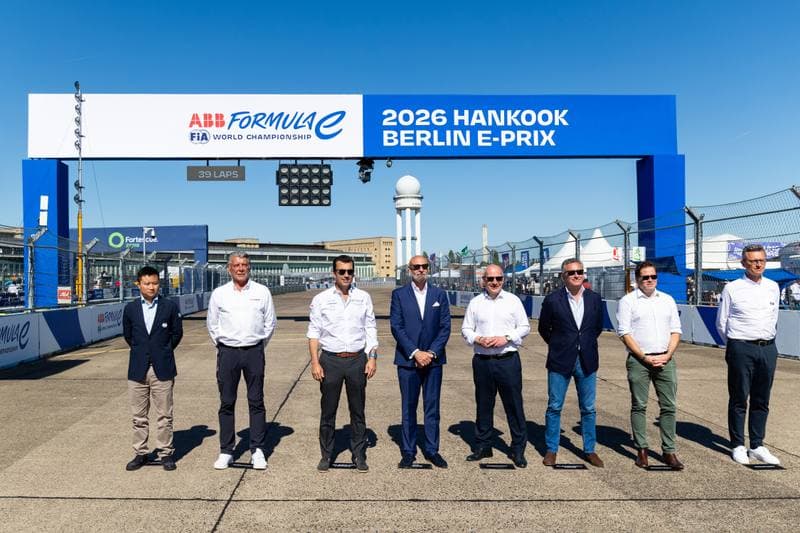 Motorsport. Formula E. Berlin ePrix. 02.05.2026