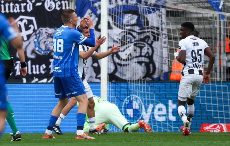 Football. Jupiler Pro League. Sporting Charleroi - KRC Genk. 02.05.2026