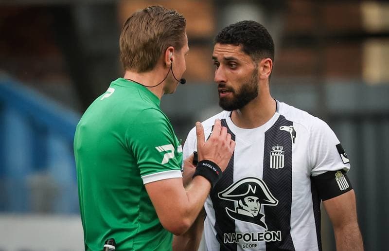 Football. Jupiler Pro League. Sporting Charleroi - KRC Genk. 02.05.2026