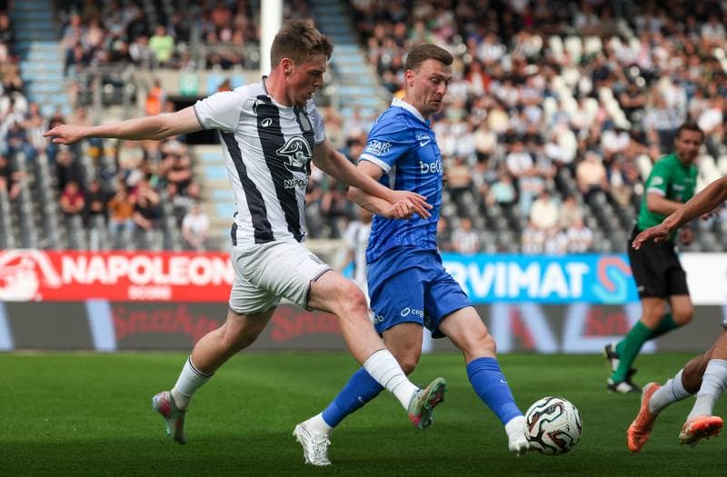 Football. Jupiler Pro League. Sporting Charleroi - KRC Genk. 02.05.2026