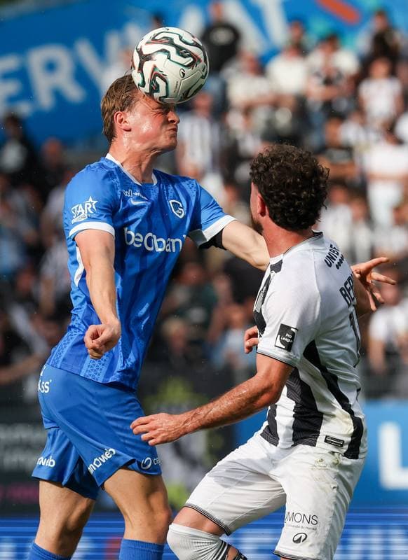 Football. Jupiler Pro League. Sporting Charleroi - KRC Genk. 02.05.2026