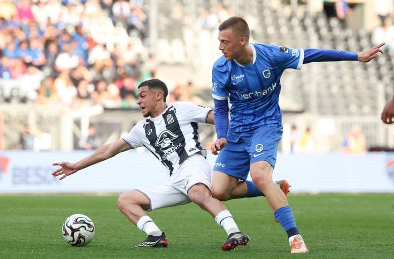 Football. Jupiler Pro League. Sporting Charleroi - KRC Genk. 02.05.2026