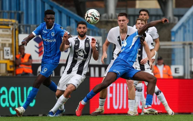Football. Jupiler Pro League. Sporting Charleroi - KRC Genk. 02.05.2026