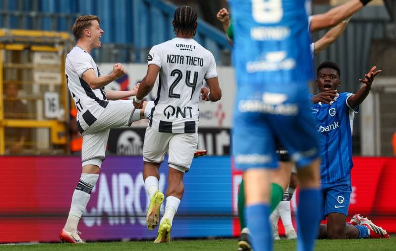 Football. Jupiler Pro League. Sporting Charleroi - KRC Genk. 02.05.2026