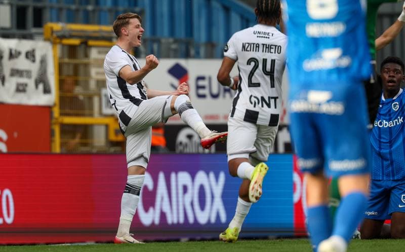 Football. Jupiler Pro League. Sporting Charleroi - KRC Genk. 02.05.2026