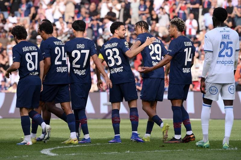 Football. Ligue 1. Paris Saint-Germain - FC Lorient. 02.05.2026