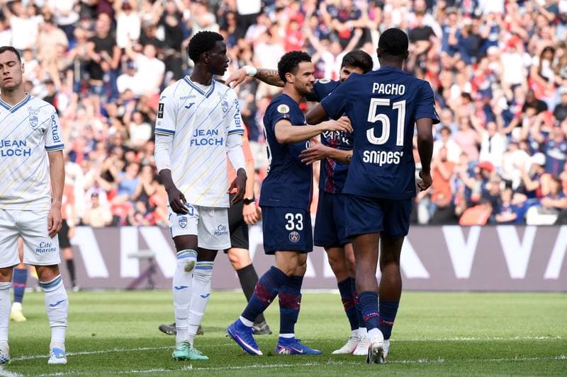 Football. Ligue 1. Paris Saint-Germain - FC Lorient. 02.05.2026