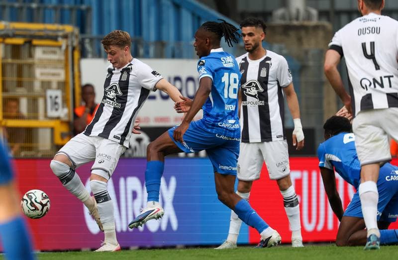 Football. Jupiler Pro League. Sporting Charleroi - KRC Genk. 02.05.2026