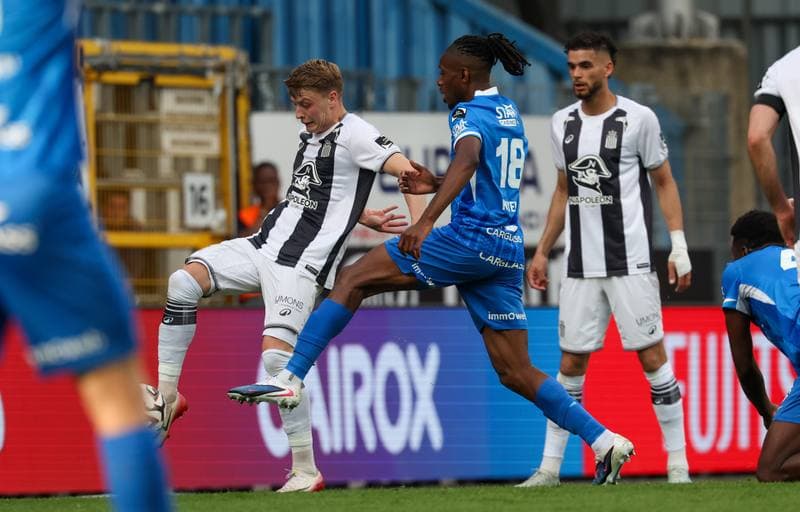 Football. Jupiler Pro League. Sporting Charleroi - KRC Genk. 02.05.2026