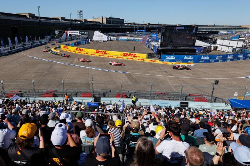 Motorsport. Formula E. Berlin ePrix. 02.05.2026