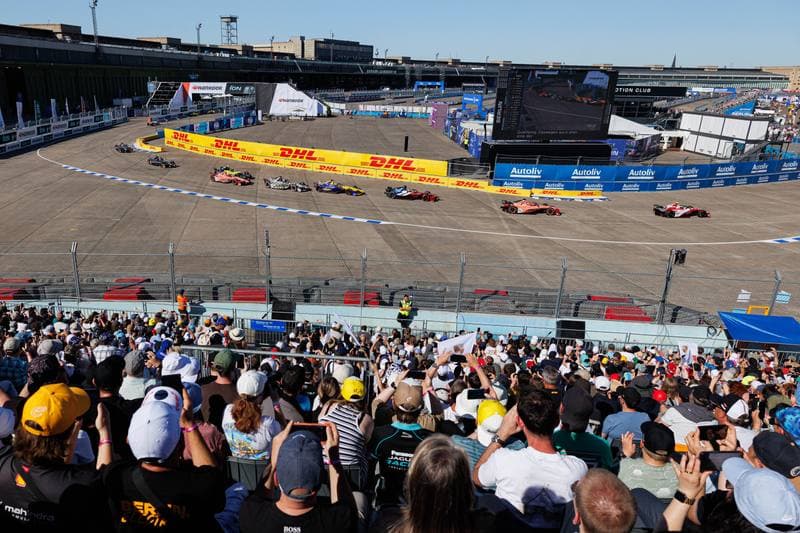 Motorsport. Formula E. Berlin ePrix. 02.05.2026