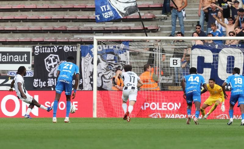 Football. Jupiler Pro League. Sporting Charleroi - KRC Genk. 02.05.2026
