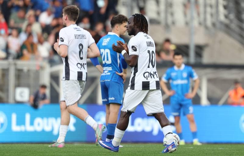 Football. Jupiler Pro League. Sporting Charleroi - KRC Genk. 02.05.2026
