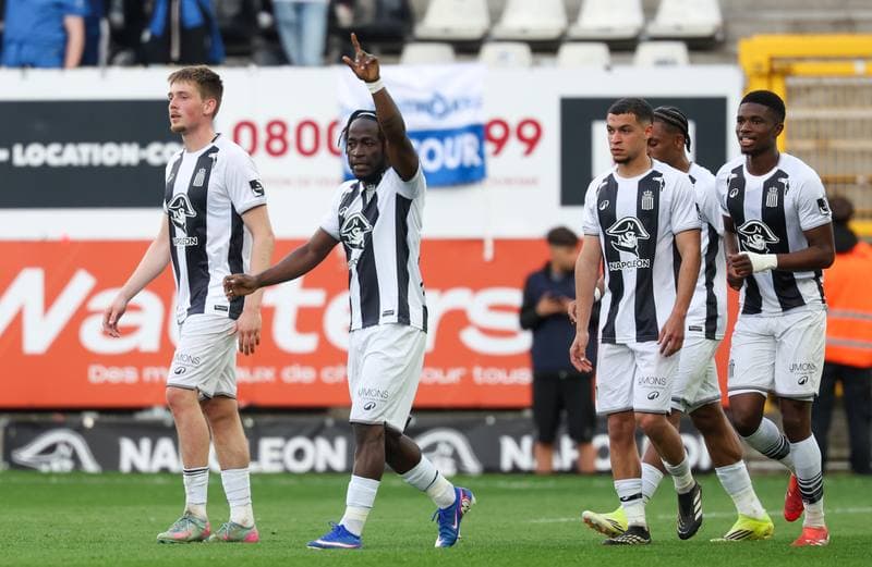 Football. Jupiler Pro League. Sporting Charleroi - KRC Genk. 02.05.2026