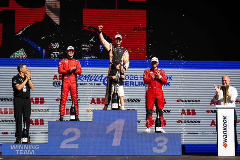 Motorsport. Formula E. Berlin ePrix. 02.05.2026