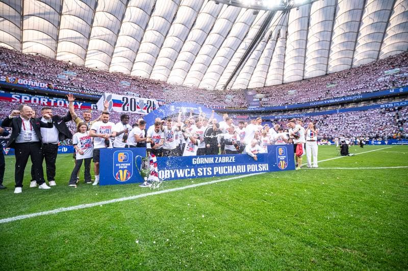 Football. STS Puchar Polski. Gornik Zabrze - Rakow Czestochowa. 02.05.2026