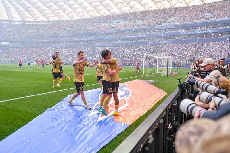 Football. STS Puchar Polski. Gornik Zabrze - Rakow Czestochowa. 02.05.2026