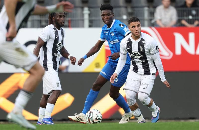 Football. Jupiler Pro League. Sporting Charleroi - KRC Genk. 02.05.2026