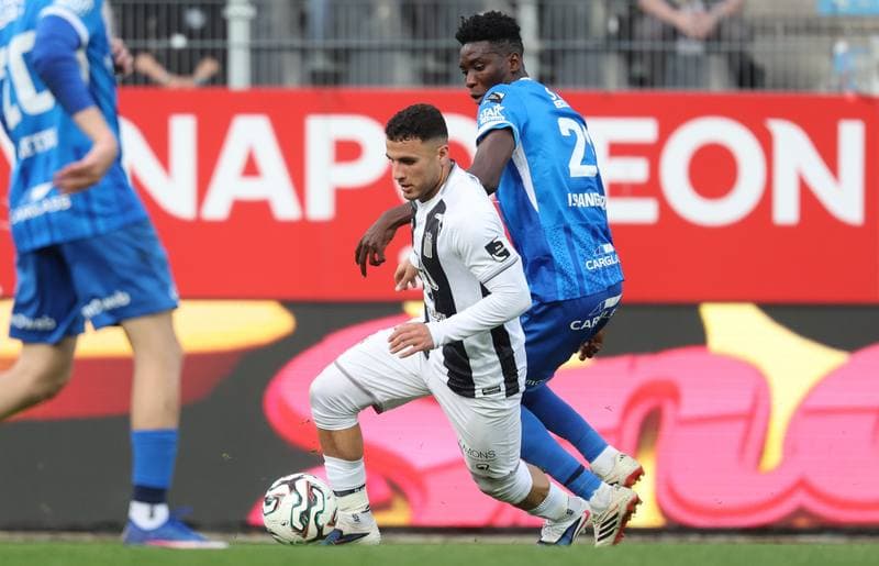 Football. Jupiler Pro League. Sporting Charleroi - KRC Genk. 02.05.2026