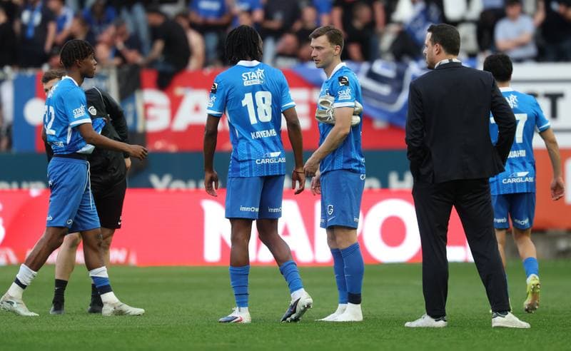 Football. Jupiler Pro League. Sporting Charleroi - KRC Genk. 02.05.2026