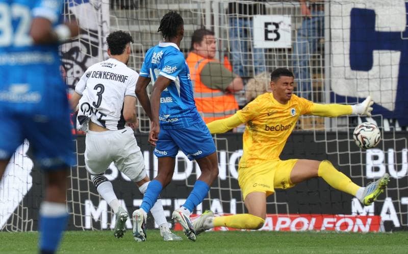 Football. Jupiler Pro League. Sporting Charleroi - KRC Genk. 02.05.2026