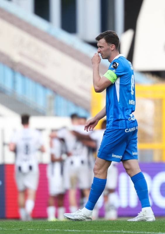 Football. Jupiler Pro League. Sporting Charleroi - KRC Genk. 02.05.2026