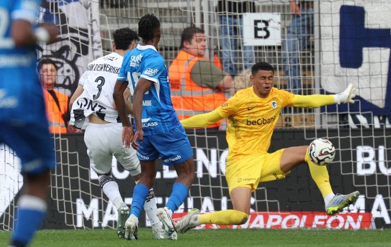 Football. Jupiler Pro League. Sporting Charleroi - KRC Genk. 02.05.2026