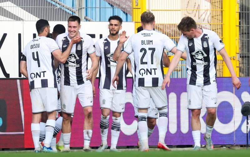 Football. Jupiler Pro League. Sporting Charleroi - KRC Genk. 02.05.2026