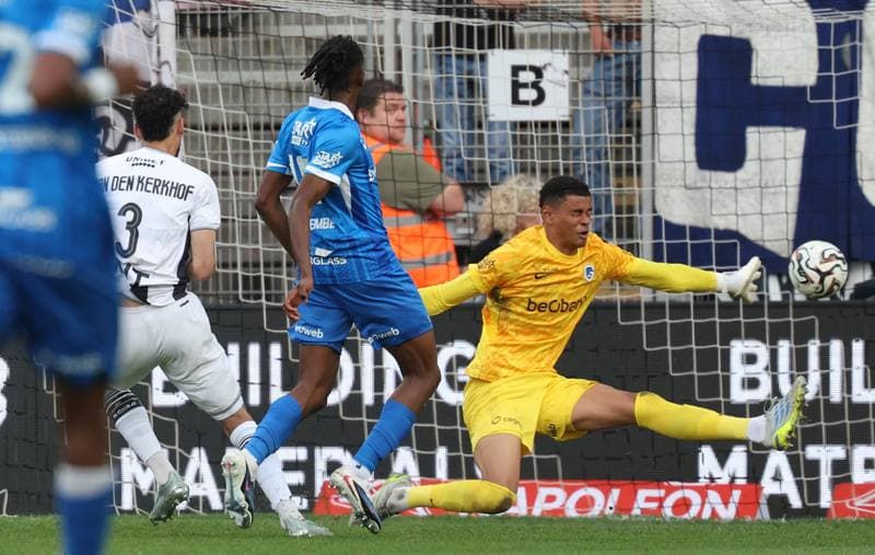 Football. Jupiler Pro League. Sporting Charleroi - KRC Genk. 02.05.2026
