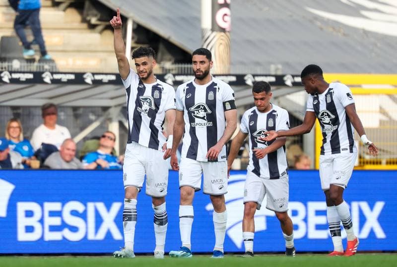 Football. Jupiler Pro League. Sporting Charleroi - KRC Genk. 02.05.2026