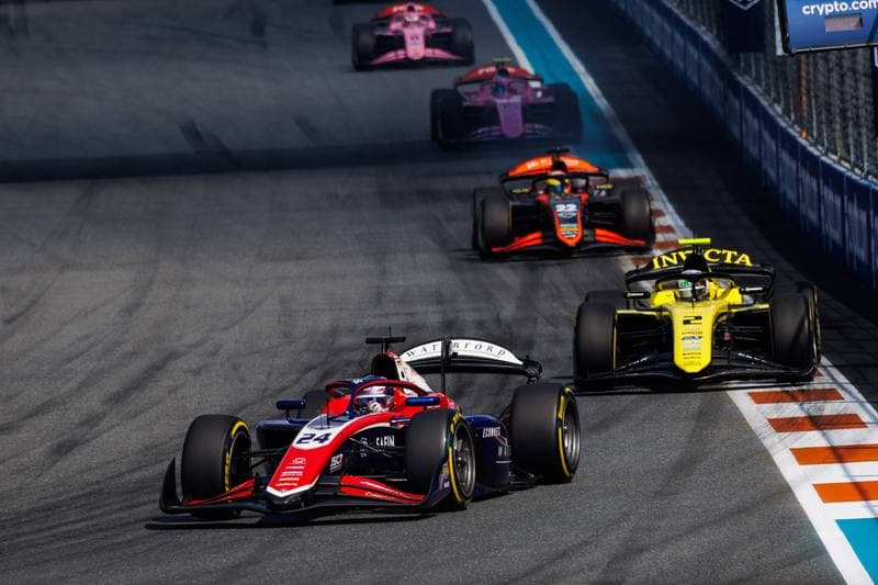 Motorsport. Formula 2. Miami Grand Prix. 02.05.2026