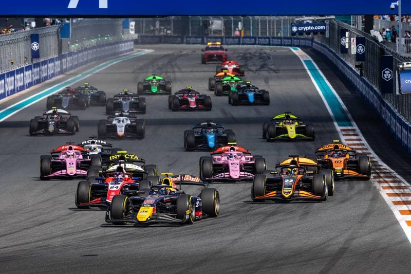 Motorsport. Formula 2. Miami Grand Prix. 02.05.2026
