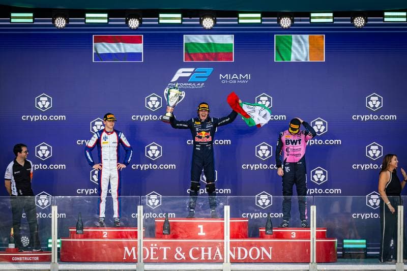 Motorsport. Formula 2. Miami Grand Prix. 02.05.2026