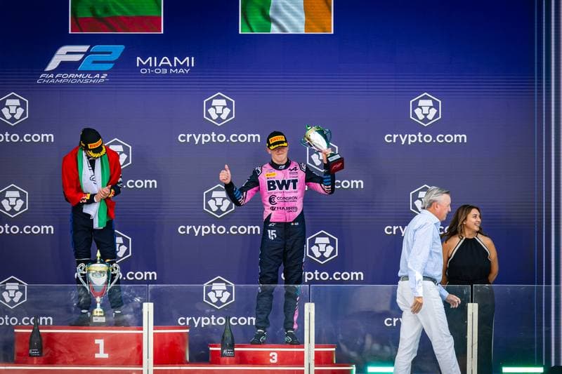 Motorsport. Formula 2. Miami Grand Prix. 02.05.2026