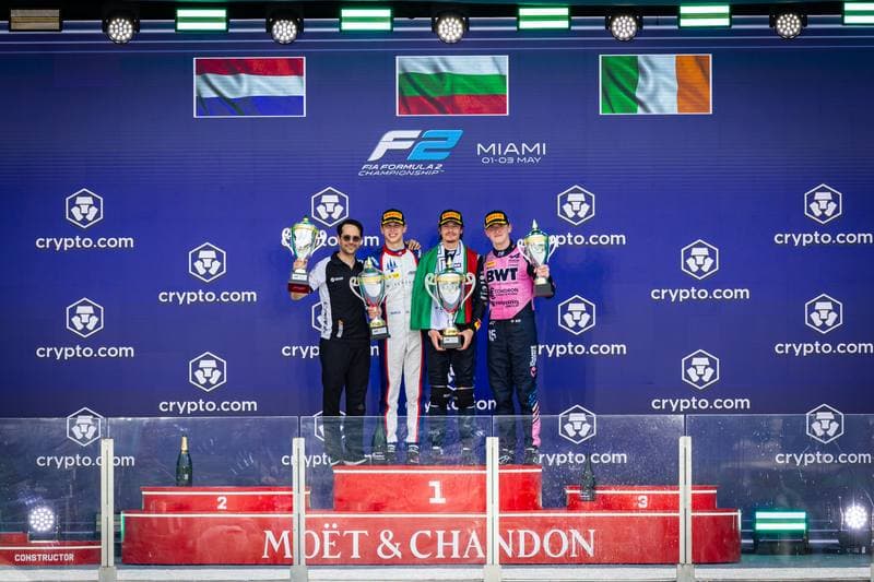 Motorsport. Formula 2. Miami Grand Prix. 02.05.2026