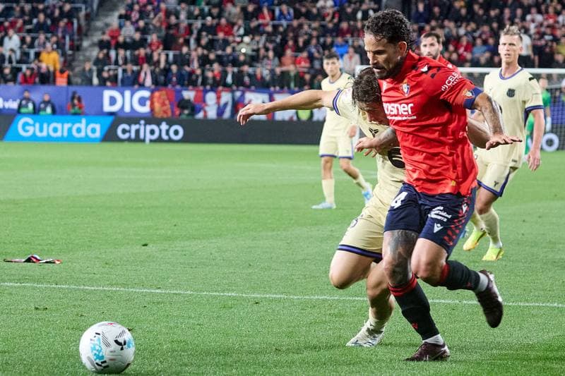 Football. La Liga. CA Osasuna - FC Barcelona. 02.05.2026