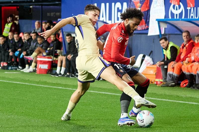 Football. La Liga. CA Osasuna - FC Barcelona. 02.05.2026