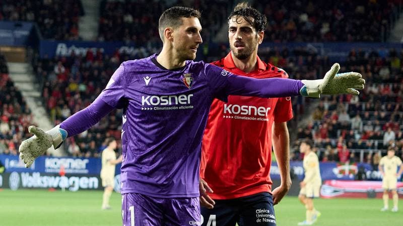 Football. La Liga. CA Osasuna - FC Barcelona. 02.05.2026