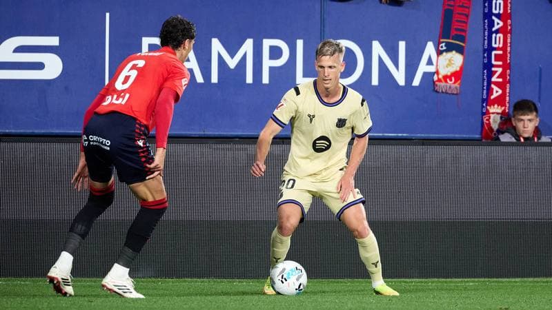 Football. La Liga. CA Osasuna - FC Barcelona. 02.05.2026