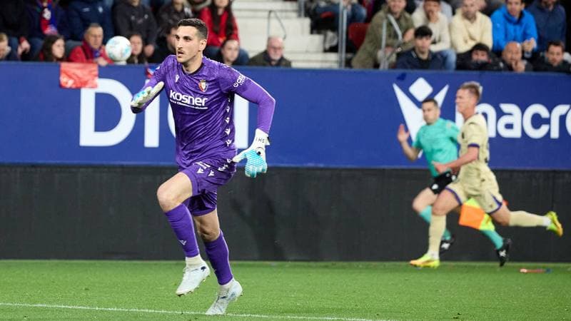 Football. La Liga. CA Osasuna - FC Barcelona. 02.05.2026