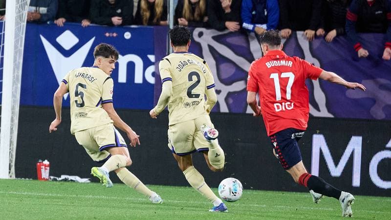 Football. La Liga. CA Osasuna - FC Barcelona. 02.05.2026