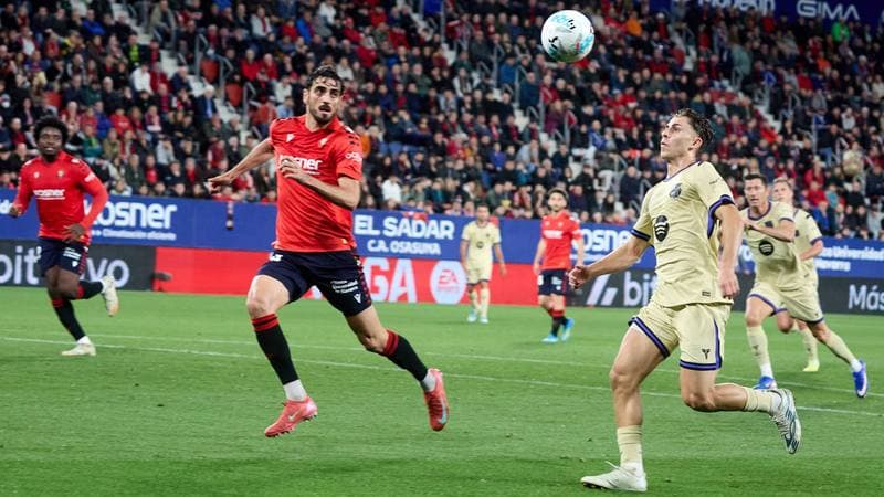 Football. La Liga. CA Osasuna - FC Barcelona. 02.05.2026