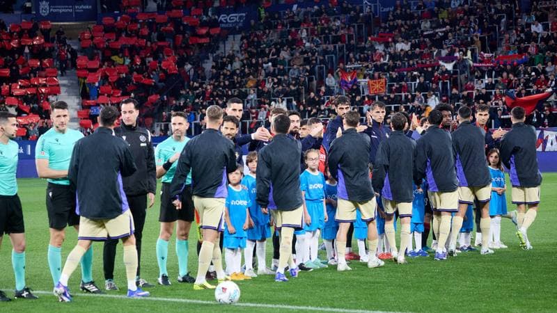 Football. La Liga. CA Osasuna - FC Barcelona. 02.05.2026